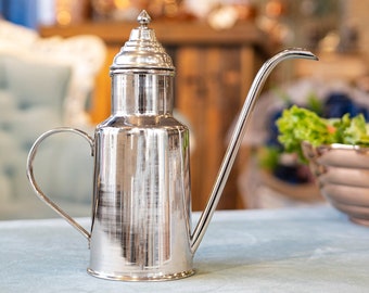 Copper Oil Bottle, Copper Oil Cruet, Handmade Copper