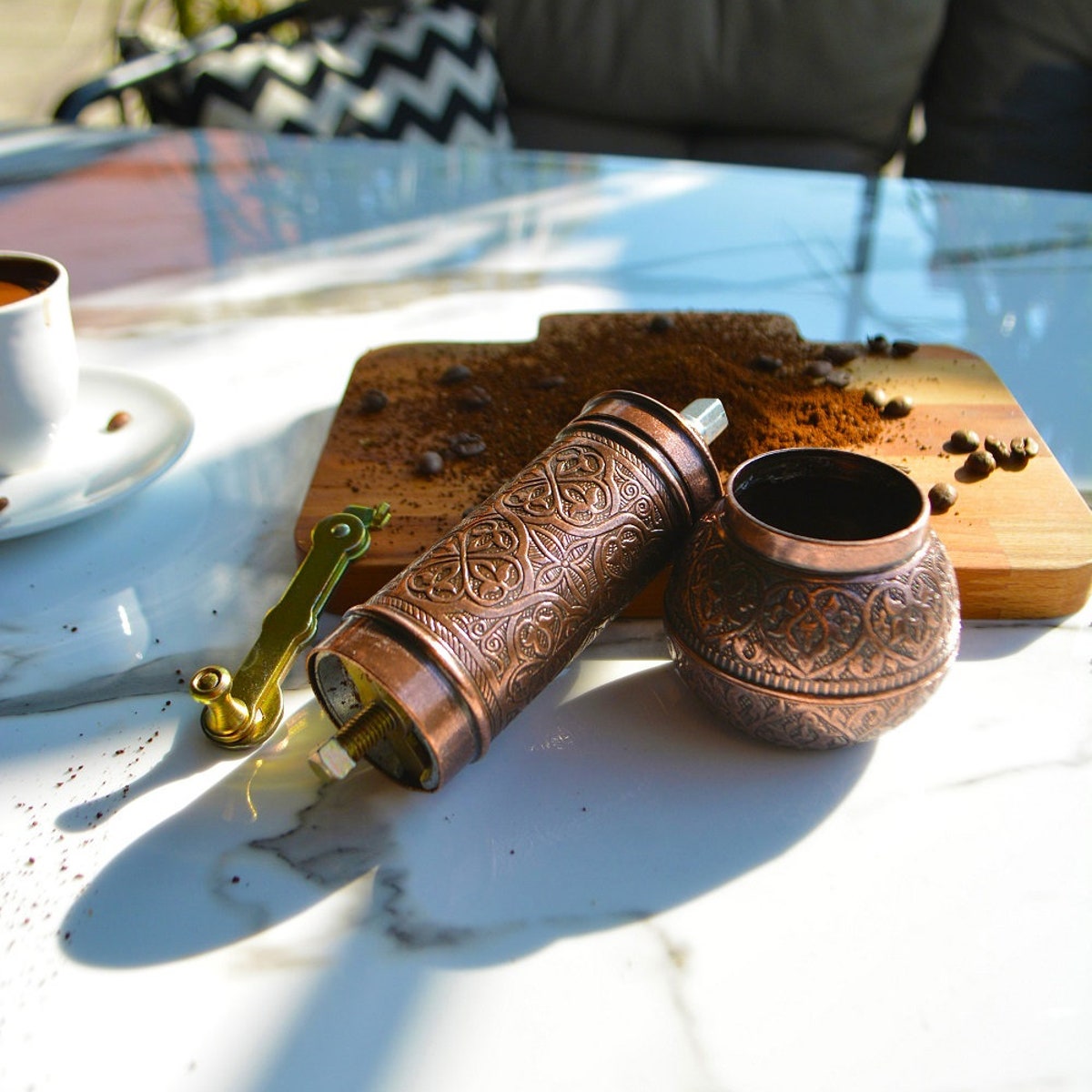 Traditional Turkish Coffee Grinder - Etsy