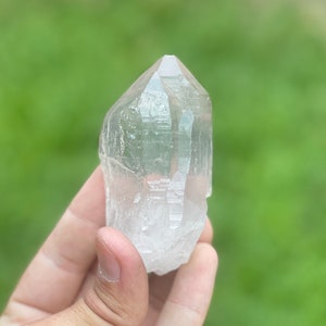 Himalayan quartz - himalayan rainbow crystal-self healing root - healing crystal- clear quartz -gemstone for her-