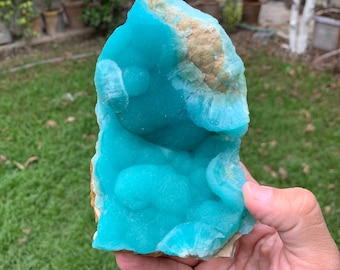 AAA Grade Hemimorphite Specimen: Raw Crystal Stone, Unique Texture