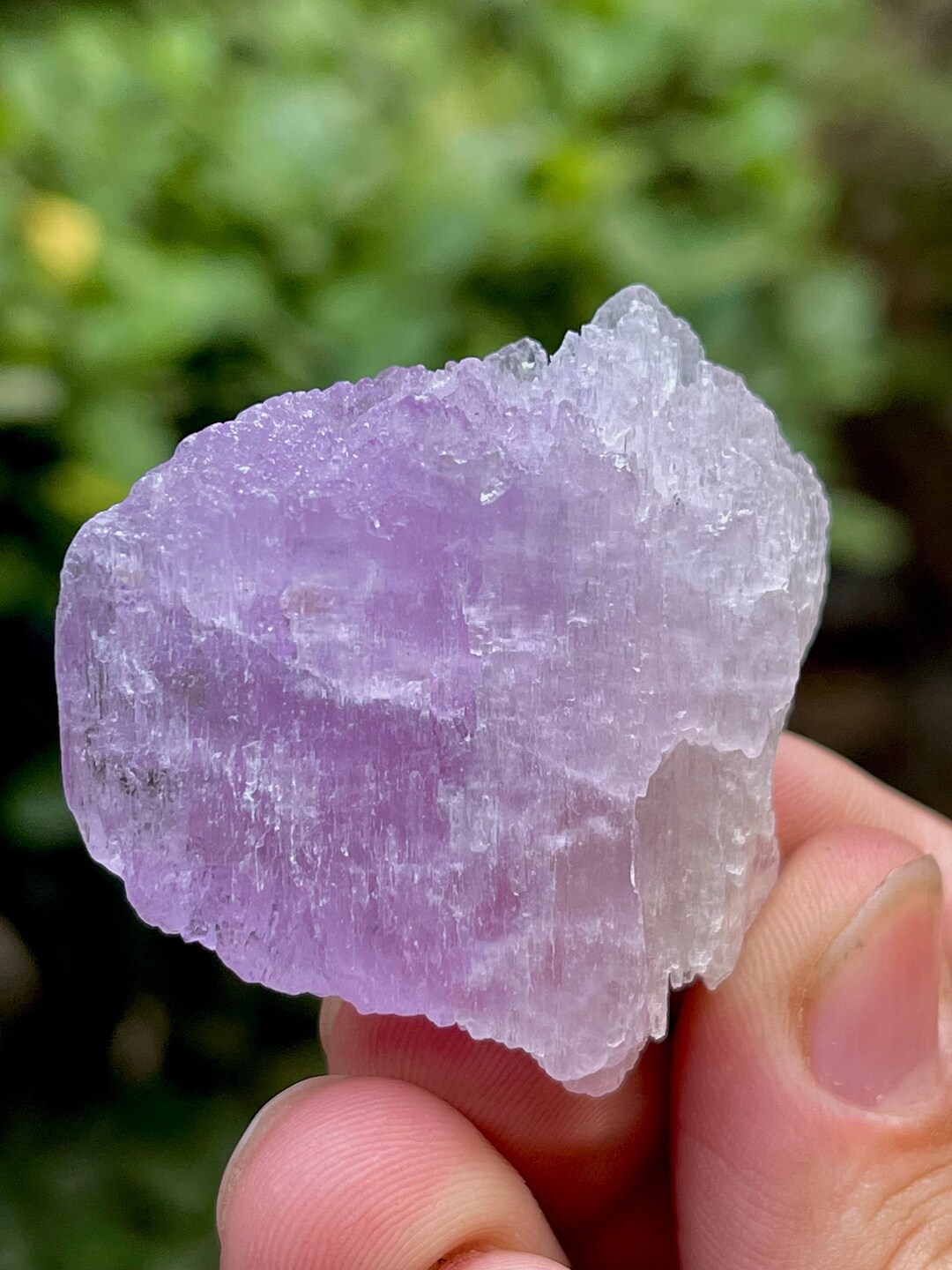 Pink Kunzite Terminated Kunzite Gems Water Etsy