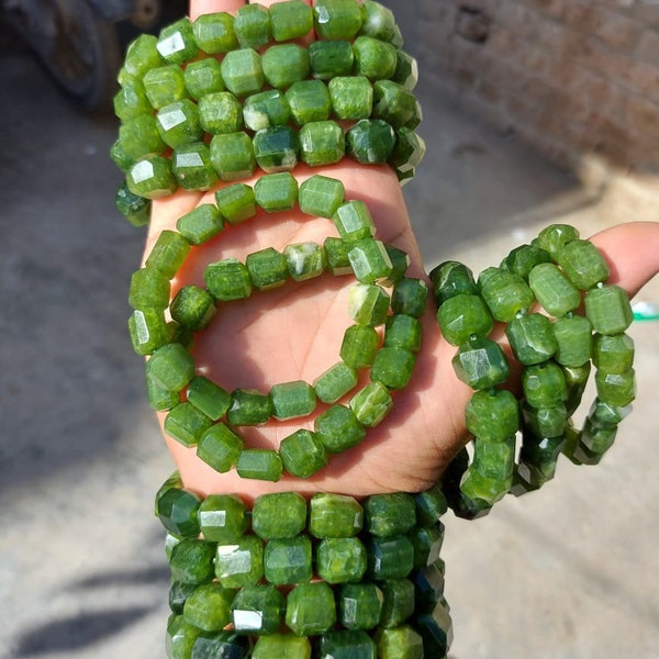 Tremolite bracelet-Natural Crystals Beads Bracelet,Handmade Men Women Stretchy Bracelet,Healing Crystal Bracelet,Gemstone Bracelet,For Gift