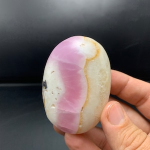 Pink Aragonite Palmstone -Pink Aragonite-Pink Aragonite Palmstone-Pink Aragonite healing-Gemstone palm -Crystal palm-gemstone gift for her