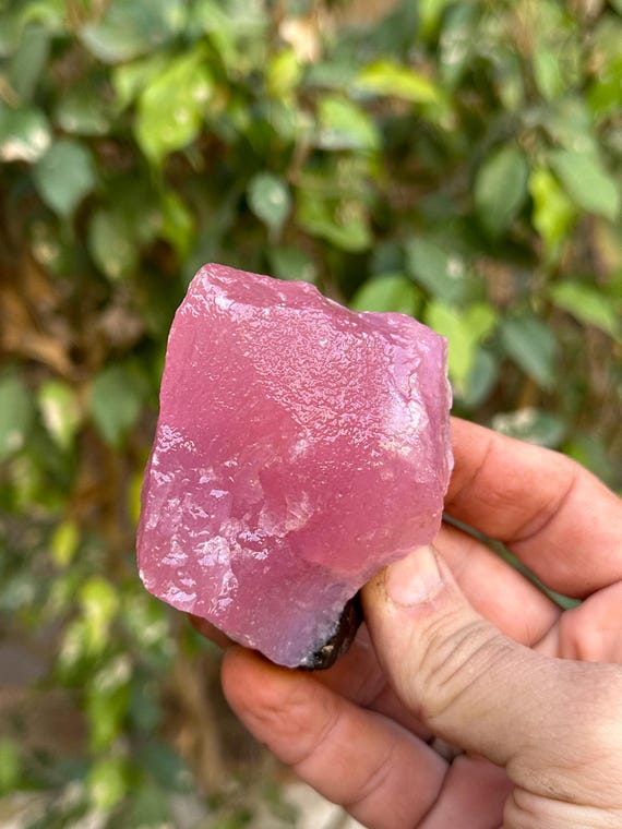 Super Pink Aragonite Specimen, Raw Crystal, Rough Gemstone