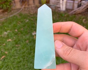 Caribbean Calcite Tower, Premium Quality Crystal, Gemstone for Her