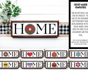 Free Free 225 Interchangeable Home Sign Svg SVG PNG EPS DXF File