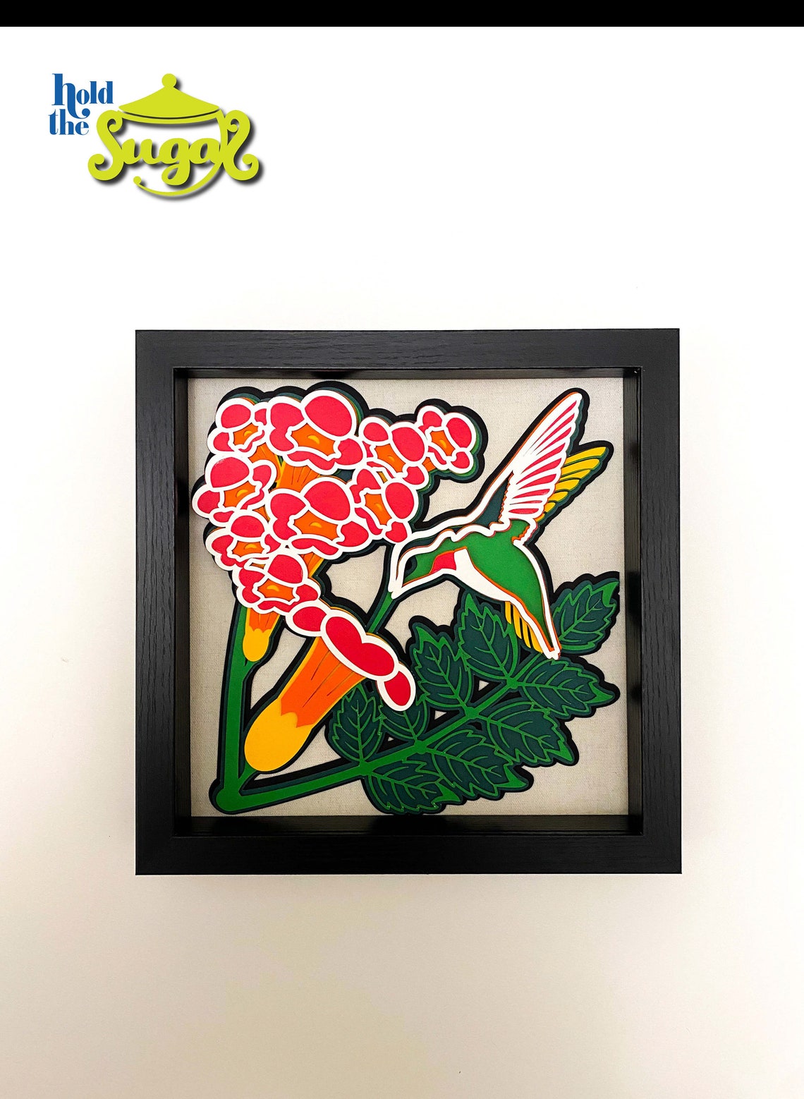 Download 3D layered Cardstock svg Cardstock Hummingbird svg shadow ...