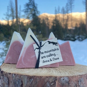 Special Events Gift Favors, Mountain Themed Wedding, Bridal Bachelorette Party, Mountain Snowboard/Ski vacation,  Adventure Baby Shower,