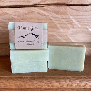 Fireweed Wildflower, Botanical, Nature Lover Handmade Soap, Cozy Autumn scents