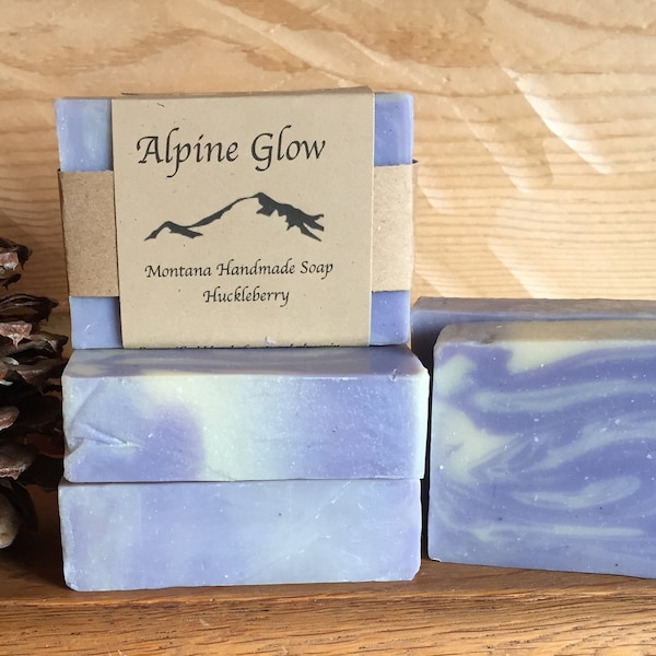 Best Seller**  Huckleberry Montana Mountain Handmade Soap