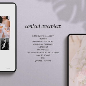 Wedding Pricing Guide Canva Template | Elegant Photography Pricing Guide with Pre-Written Copy for Wedding Photographers and Clients