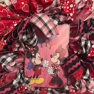 Mickey & Minnie Wreath inspired
