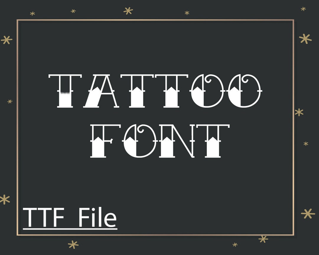 Police D Ecriture Pour Tatouage