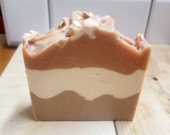 Oatmeal Milk and Honey Soap made with Goat's Milk