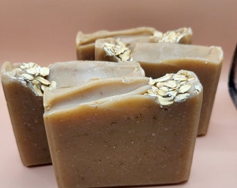 Oatmeal Milk and Honey Handcrafted Soap