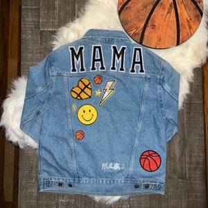 Mama bear jean jacket 2025