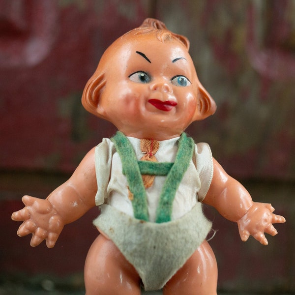 Vintage Spooky Kewpie Doll