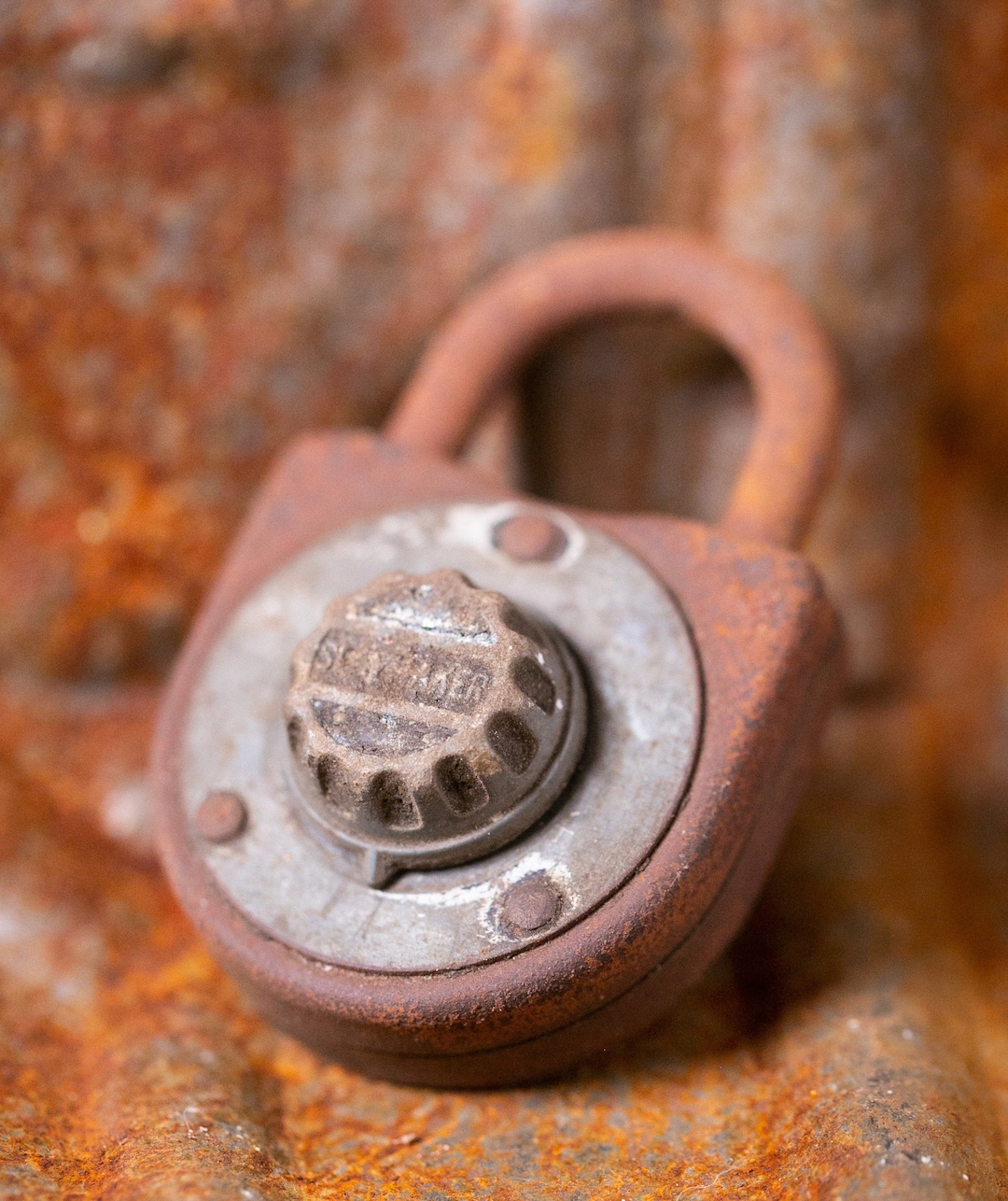 Vintage Combination Lock Etsy