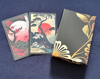 Ukiyo-e style Lenormand deck 4th edition cards fortunetelling Japanese Toshusai Katushika Hokusai