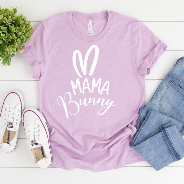 Mama Bunny Svg, Ostern Svg, Ostern Svg Dateien, Ostern Svg Kinder, Ostern Svg Dateien für Cricut, Ostern Svg für Frauen, Ostern Svg Shirt, Dxf, Png