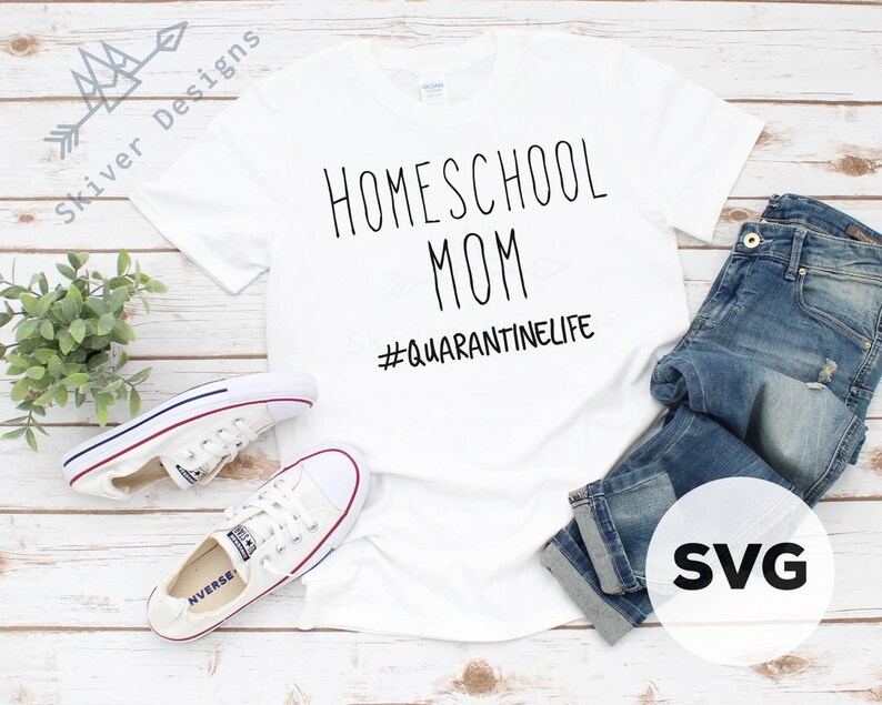 Download Quarantine SVG / Homeschool Mom Quarantine svg / digital ...