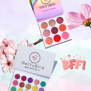 Juego de paletas de sombras de ojos de maquillaje, maquillaje de ojos brillante y atrevido, juego de paletas de sombras de ojos coloridas, regalo para ella