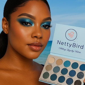 Eyeshadow Makeup Palette, Vegan & Cruelty-Free Long Lasting Eye Makeup Palette Unique Gift for Her