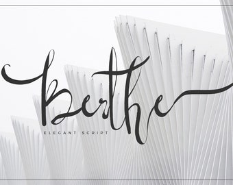 Berthe Script Font