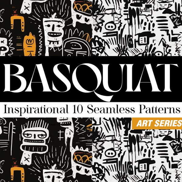 10 motifs de la série Art : Basquiat