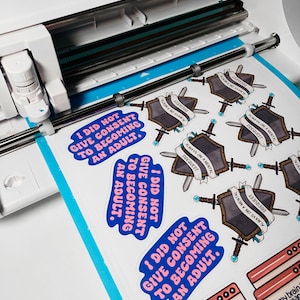 Mental Sidequest, ADHD Sticker, ADHD Gift, ADHD Quote, Adhd Distracted Sticker, Neurospicy Sticker, Adhd laptop Sticker, Neurodivergent Gift