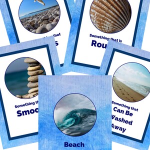 Beach Scavenger Hunt Cards