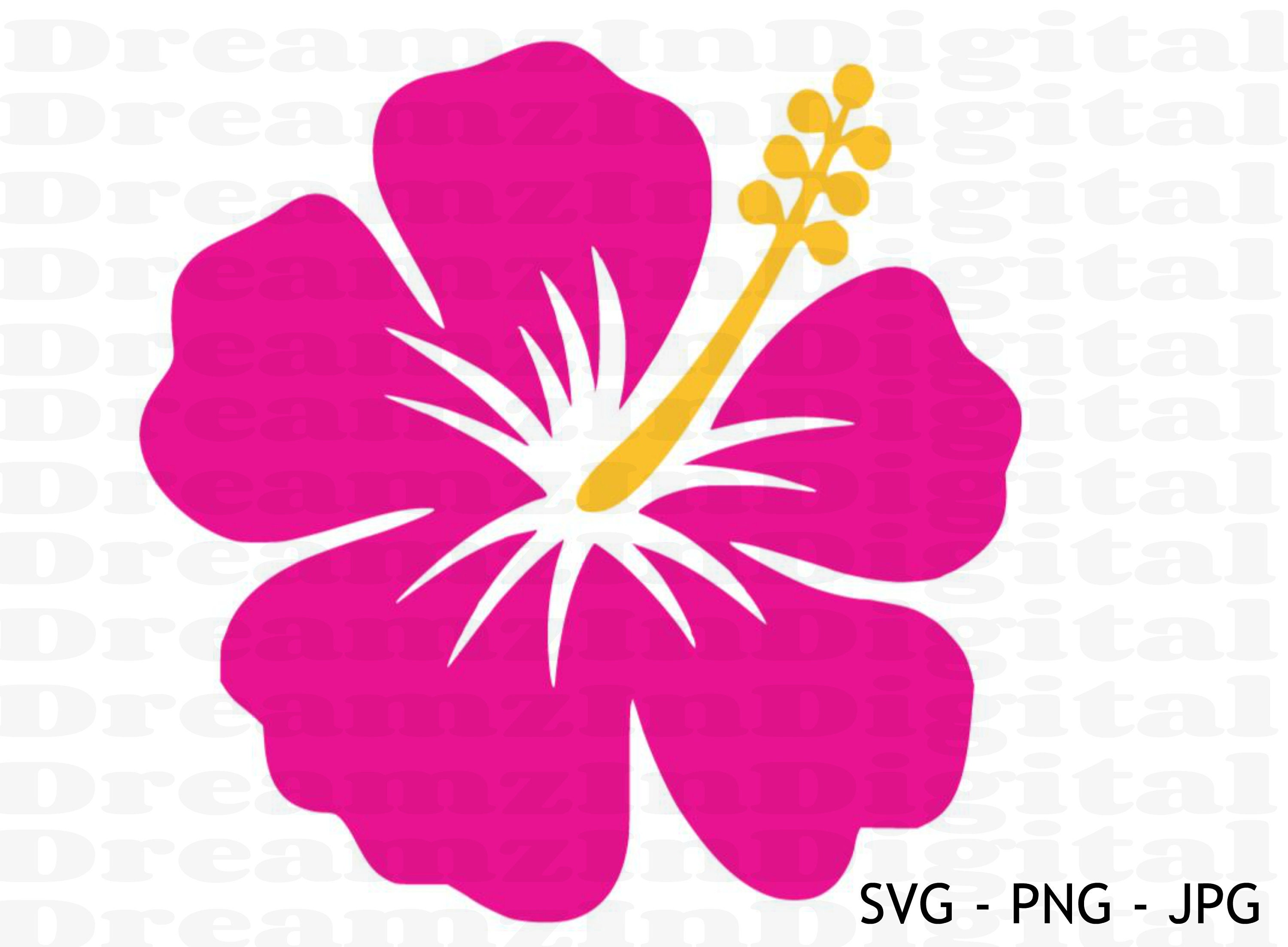 Hibiscus Svg, Hibiscus Clipart,tropical Flower SVG, Digital File, Svg Png  Jpg, Hibiscus Png, SVG Design, Cut File, Hawaiian Flower SVG - Etsy