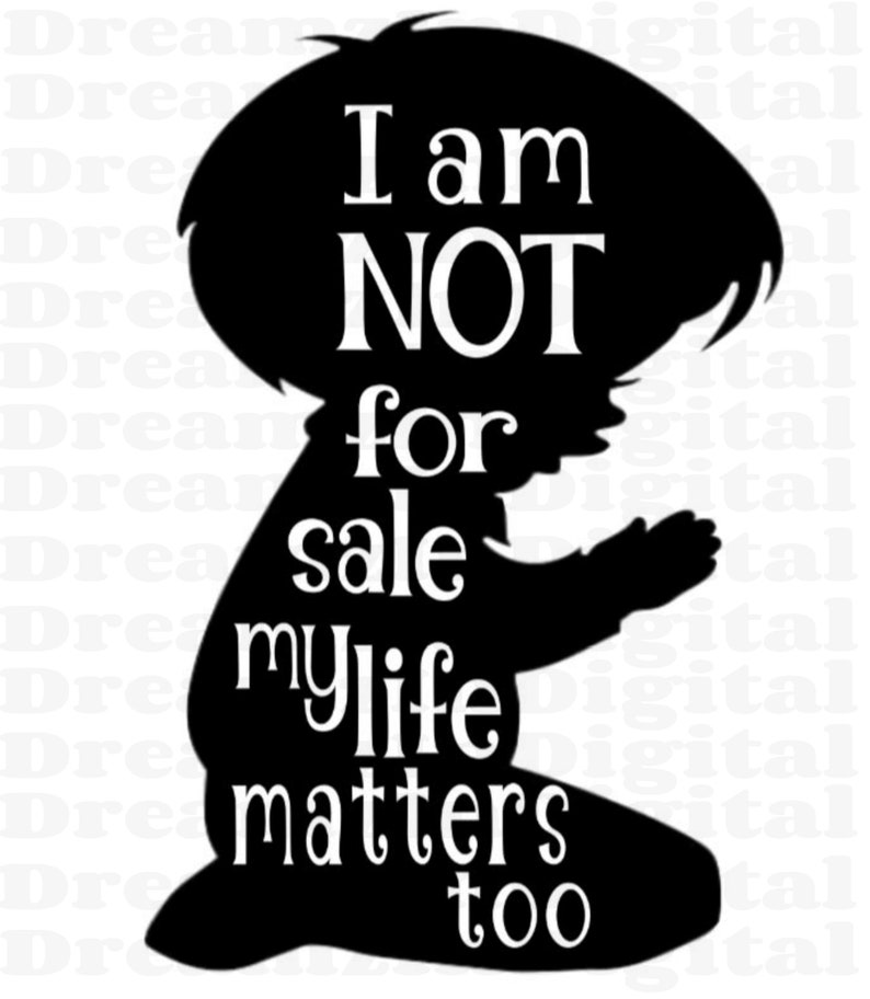Download Im Not For Sale SVG My Life Matters Too SVG Stop Human | Etsy