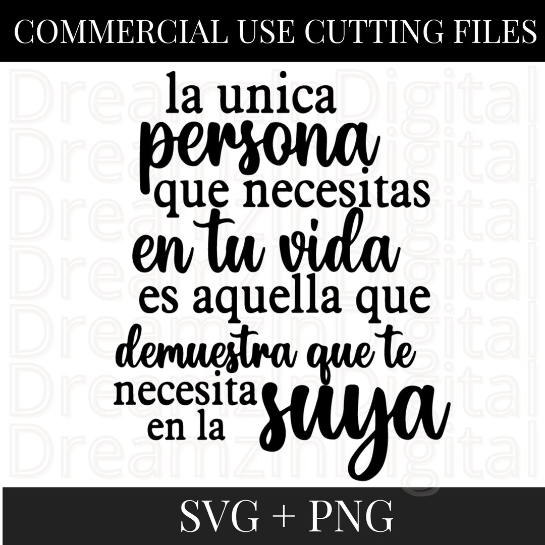 Spanish Quotes Svg Spanish Sayings Latina Inspiration Files Etsy