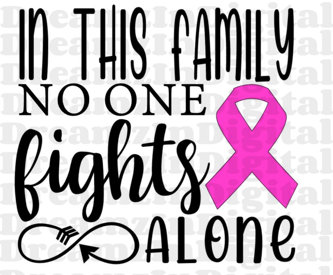 Breast Cancer Awareness Svg, Breast Cancer Svg, in This House No One