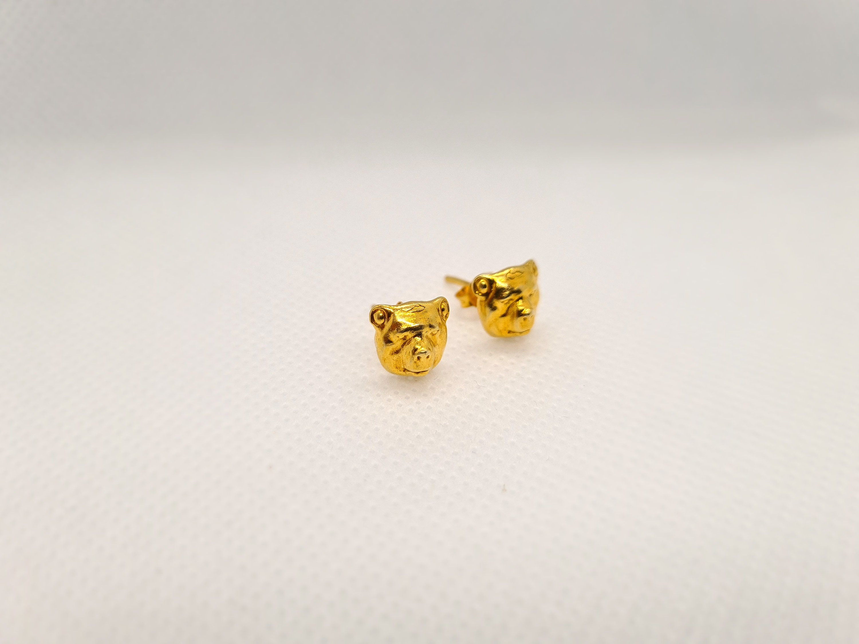 Animal Stud Earrings made with Sterling Silver 925 handmade Etsy