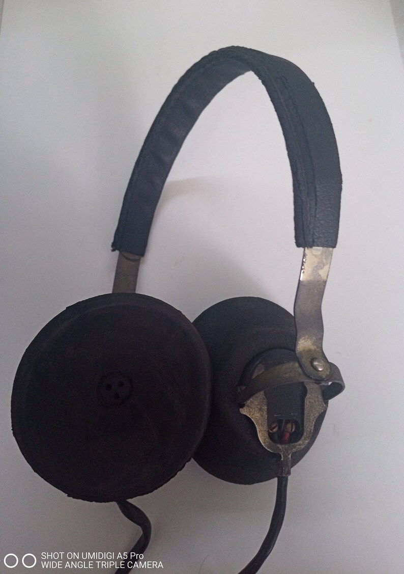 Vintage Soviet Highimpedance Headphones. 50 Om. made in USSR Etsy