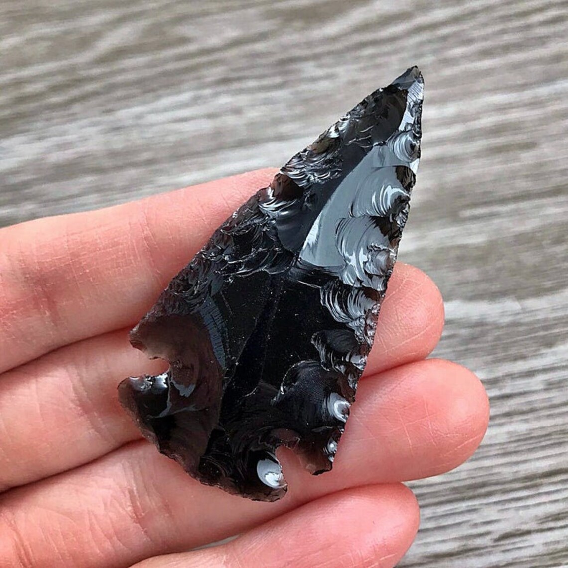 50 Pieces Obsidian Arrowhead Black Obsidian Arrowhead in Etsy