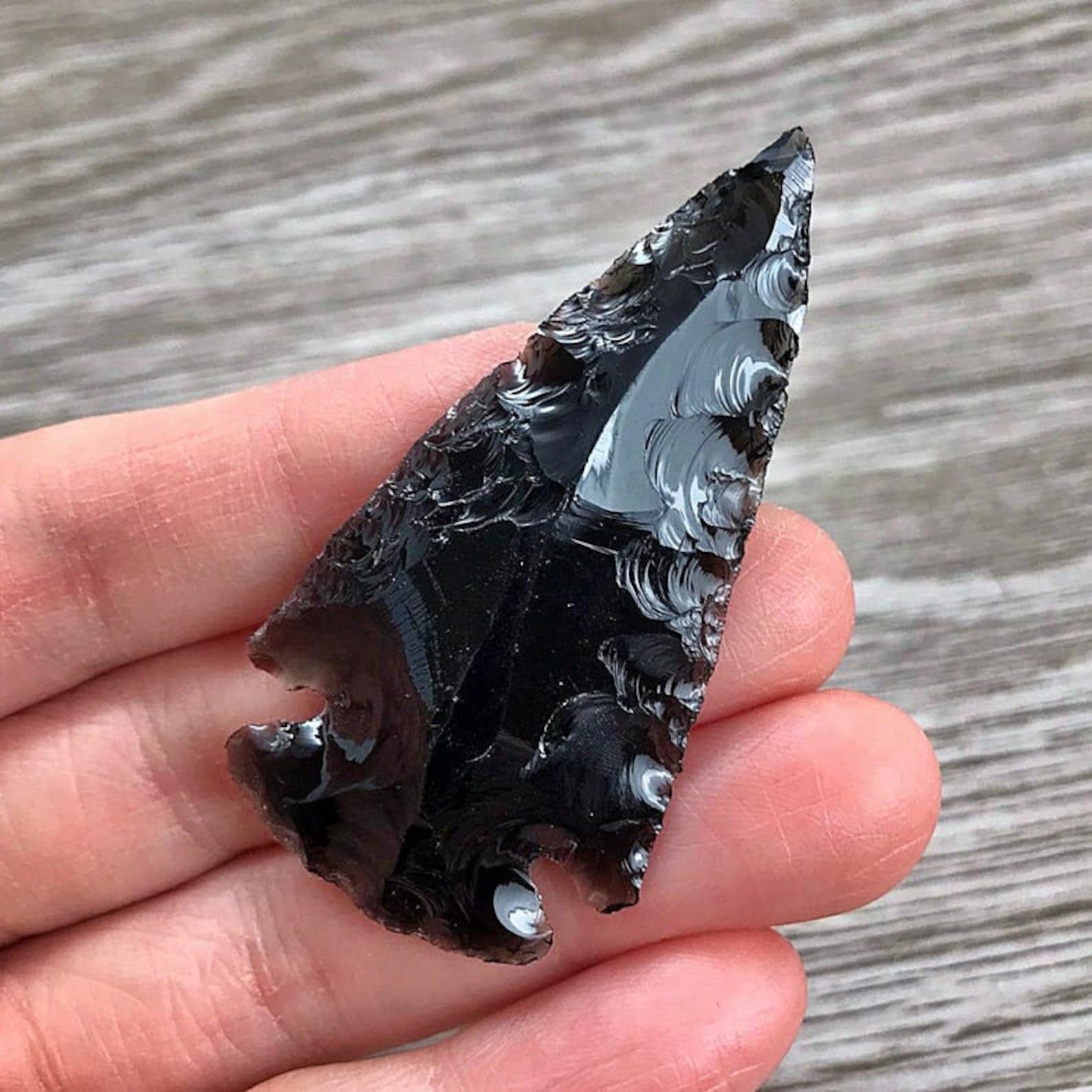50 Pieces Obsidian Arrowhead Black Obsidian Arrowhead in | Etsy