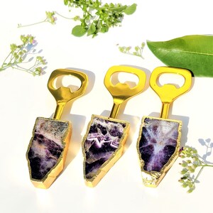 Clear Quartz Cutlery- Crystal Collection Feng Shui Crystal Quartz Bottle Opener RK145B15