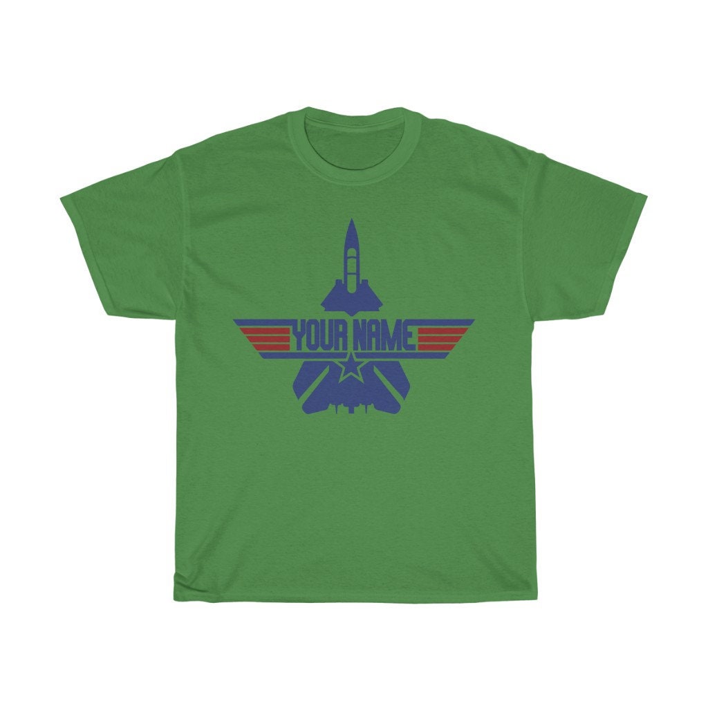 Custom Top Gun Logo With Your Name or Callsign Unisex Tee Etsy UK
