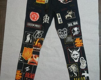 personalized Sosmula’s blue pair cargo pockets