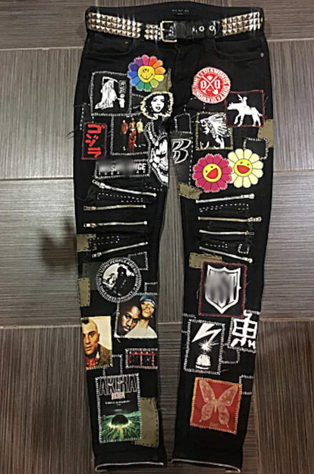 Bosozoko Patch Set for Jeans Full Accurate DTG Bōsōzoku 暴走族
