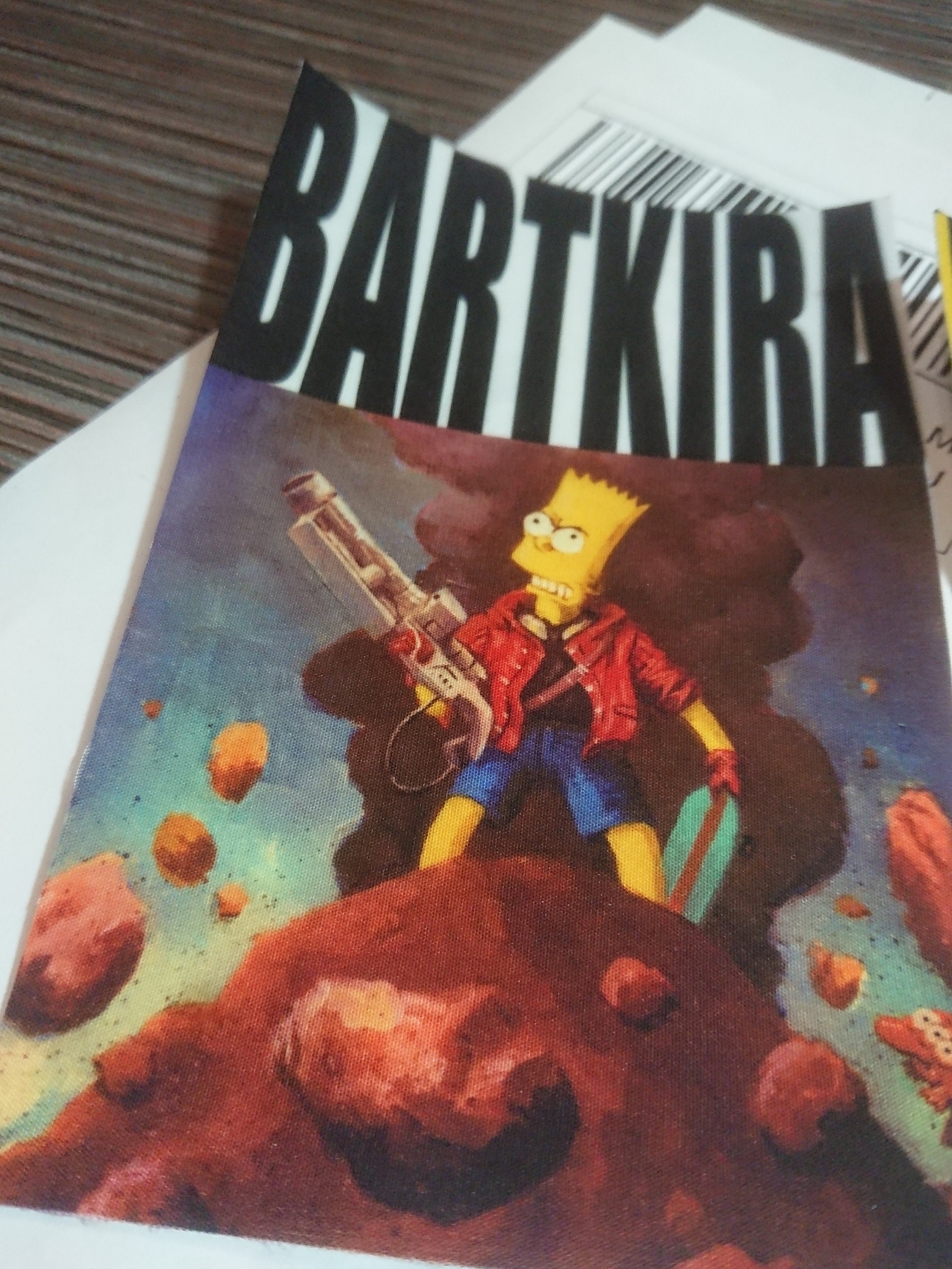 AKIRAパロディBARTKIRAパッチセットDTGお好みの縫製用 - Etsy 日本