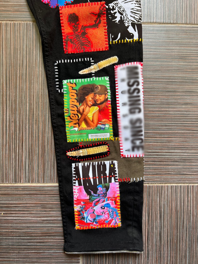Righteous P crust Jeans
Missing Since Thursday Pants
Mst pants
Olive Crust Pants
Jeans With Punk Patches
Missing Since Thursday
Skinny Fit Crust Pants
Custom
Black Jeans With Patches
Jeans with cargo pockets