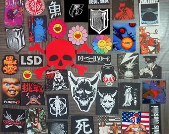 Custom DTG patches for sewing of your choice set "pants with skull"