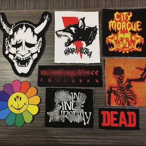 Custom Handmade 8 Patches for jeans M5T Missing Since Wednesday