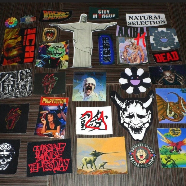 Custom Handmade 28 Patches for jeans