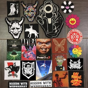 Parches DTG personalizados para coser, edición City Morgue