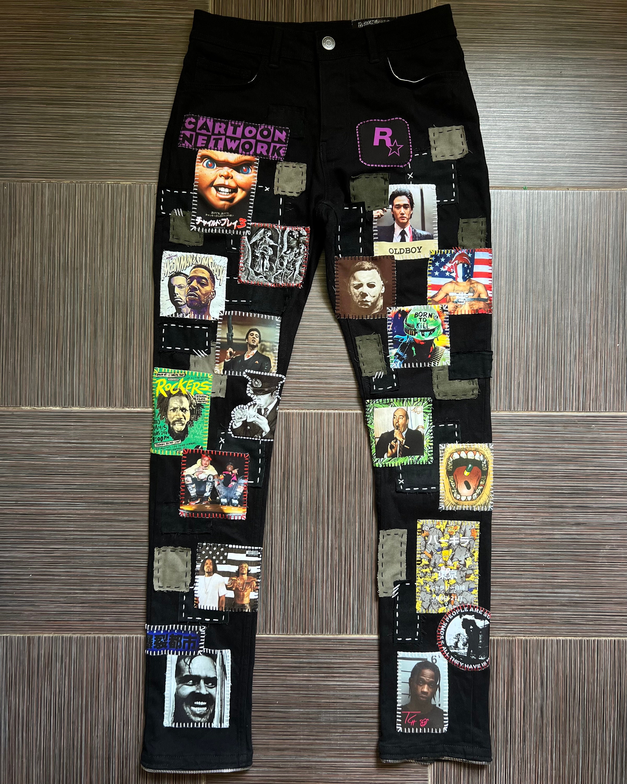 pantaloni in crosta FTP personalizzati